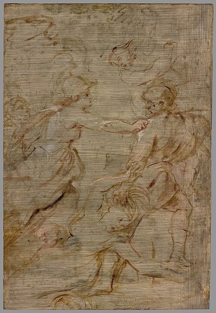  343-Pieter Paul Rubens-Minerva e Marte - Museum Boijmans Van Beuningen, Rotterdam 